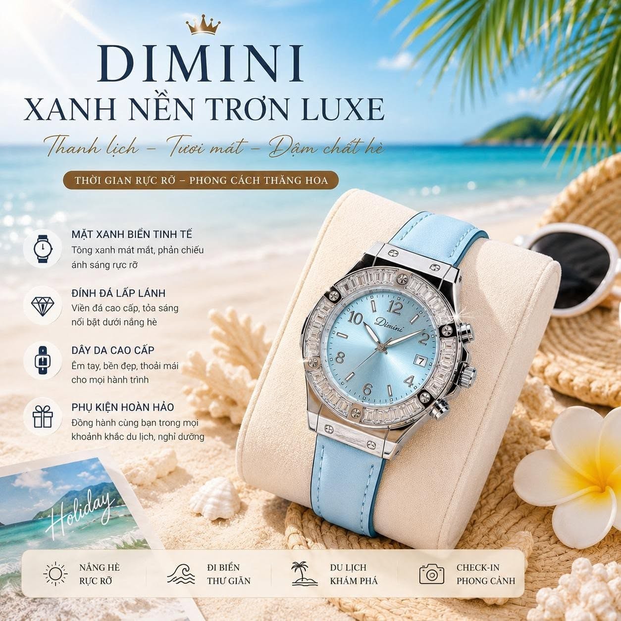Dimini Xanh Nền Trơn Luxe - ảnh 8
