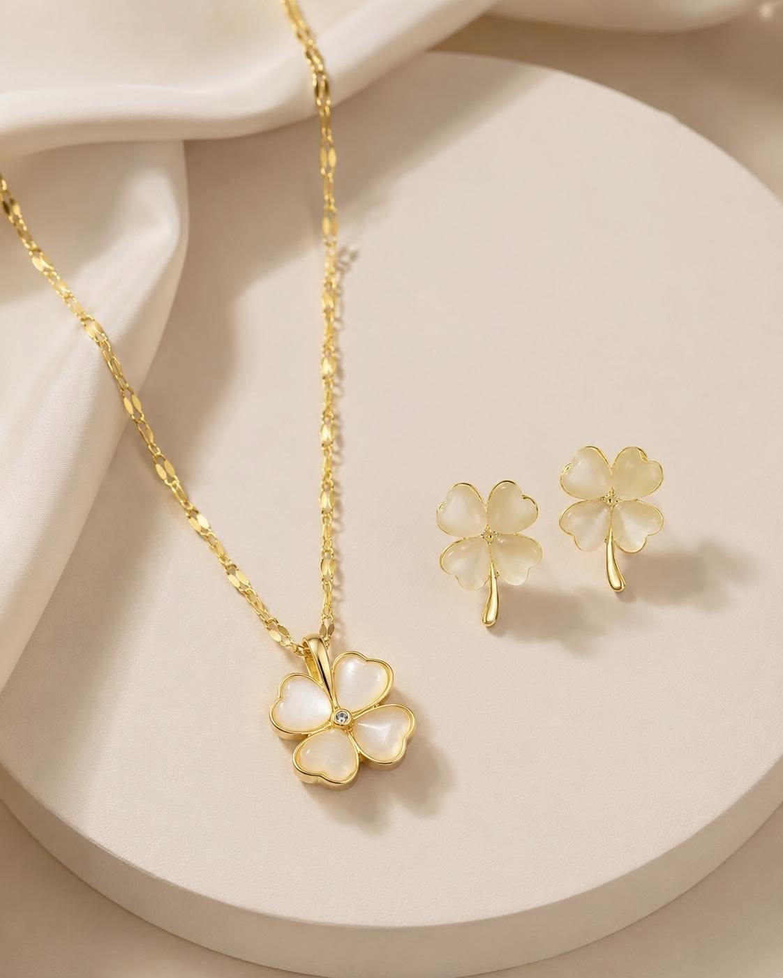 Set Mắt Mèo Cỏ Bốn Lá - ảnh 2