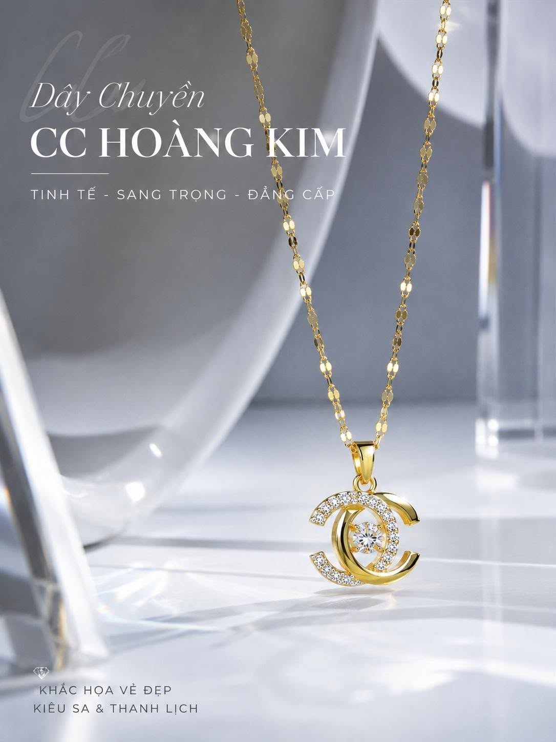 Dây Chuyền CC Hoàng Kim - ảnh 5